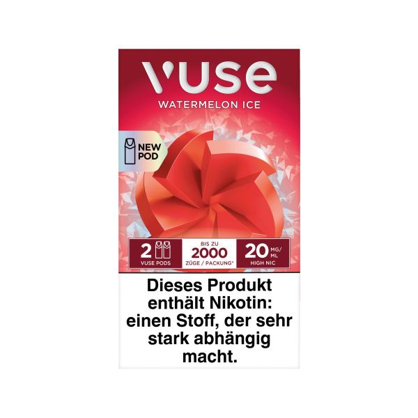 Vuse Pod Watermelon Ice 20mg Nikotin 2ml (2 Stück)