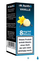 NikoLiquids Vanille eLiquid 8mg Nikotin/ml (10 ml)