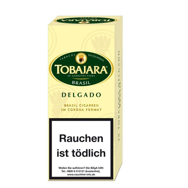 Villiger Zigarren Tobajara Delgado Brasil (Schachtel á 20 Stück)