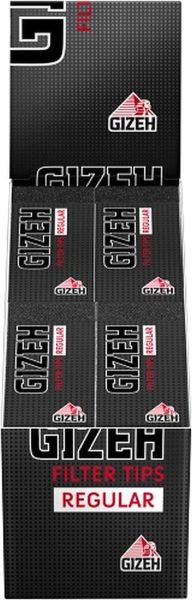 Gizeh Black Filter Tips Regular (24 x 35 Stück)