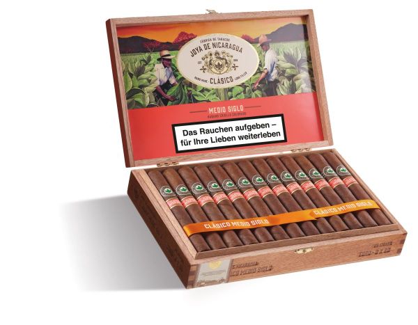 Joya de Nicaragua Zigarren Clasico Medio Siglo Toro (Packung á 25 Stück)