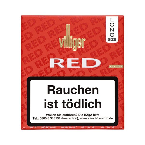 Villiger Zigarillos Red Filter Long (5x20 Stück)