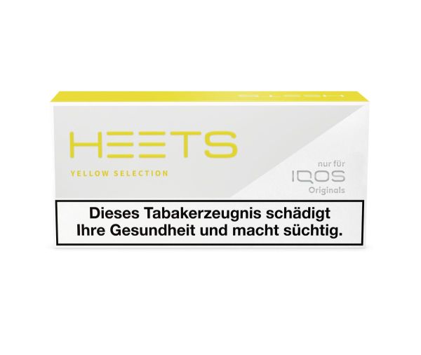 HEETS Heat not Burn IQOS Yellow Selection 6g (10x20er)