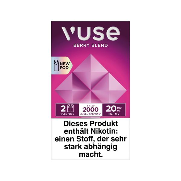 Vuse Pod Berry Blend 20mg Nikotin 2ml (2 Stück)