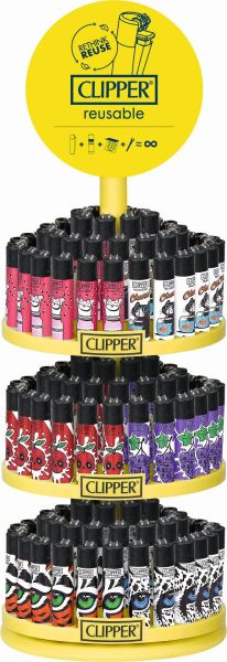 Feuerzeuge Clipper Mainstream 28 (144 x 1 Stück)