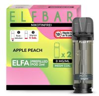 Elfbar Elfa Pod Apple Peach 0mg Nikotin 2ml (2 Stück)