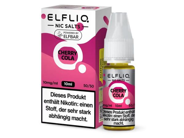 Elfliq Cherry Cola Nikotinsalz Liquid 10mg/ml (10 ml)