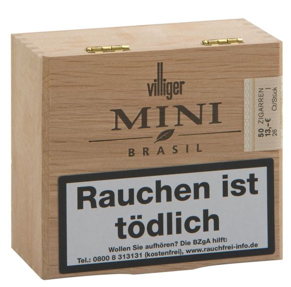 Villiger Zigarillos Mini Brasil (Schachtel á 50 Stück)