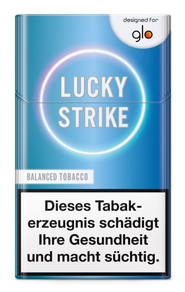 glo Zigaretten Lucky Strike for Balanced Tobacco 7g (10x20er)