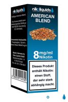 NikoLiquids American Blend eLiquid 8mg Nikotin/ml (10 ml)