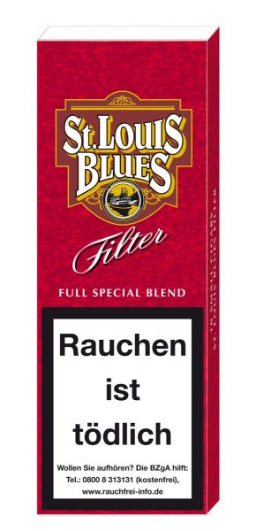 Villiger Zigarillos St. Louis Blues (Schachtel á 10 Stück)