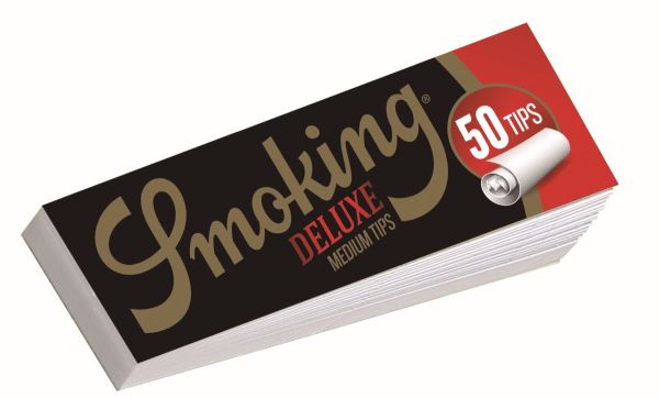 Smoking De Luxe Filtertips Medium (25 x 50 Stück)