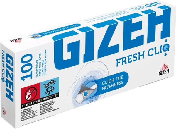 Gizeh Fresh CliQ Zigarettenhülsen (5 x 100 Stück)