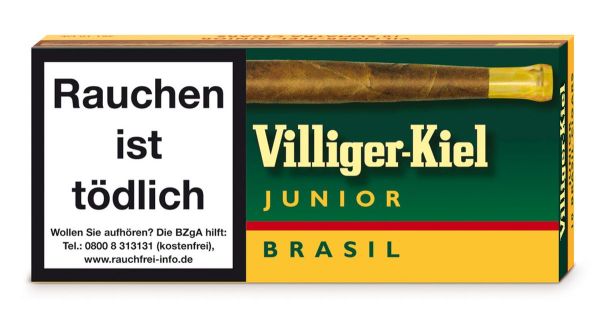 Villiger Zigarillos Kiel Junior Brasil (5x10 Stück)