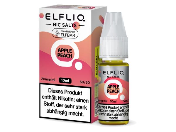 Elfliq Apple Peach Nikotinsalz Liquid 20mg/ml (10 ml)