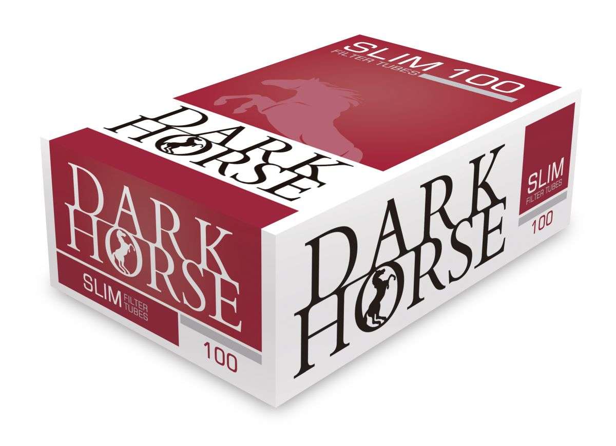 Сигареты dark horse. Гильзы сигаретные Darkhorse Slim long*100. Сигаретные гильзы Dark Horse Slim. Гильзы сигаретные Dark Horse 100. Гильзы для сигарет дарк Хорс.