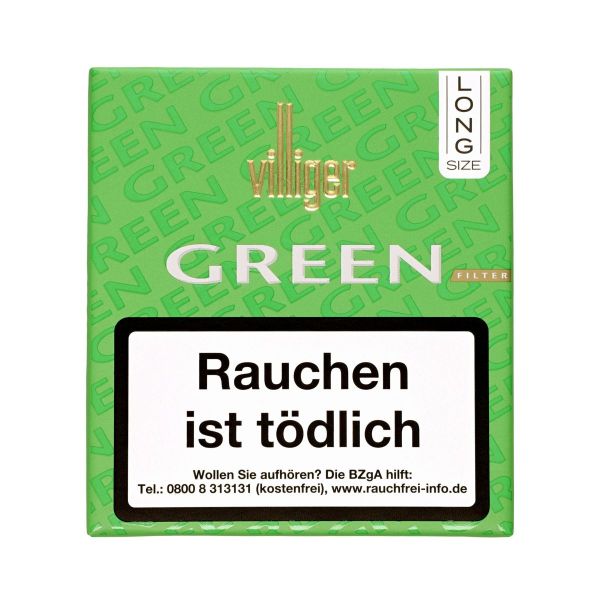 Villiger Zigarillos Green Filter Long (5x20 Stück)