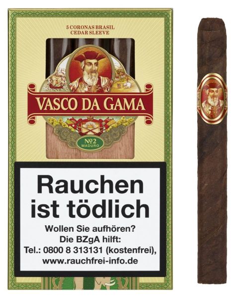 Vasco da Gama Zigarren Brasil #920 (Schachtel á 5 Stück)